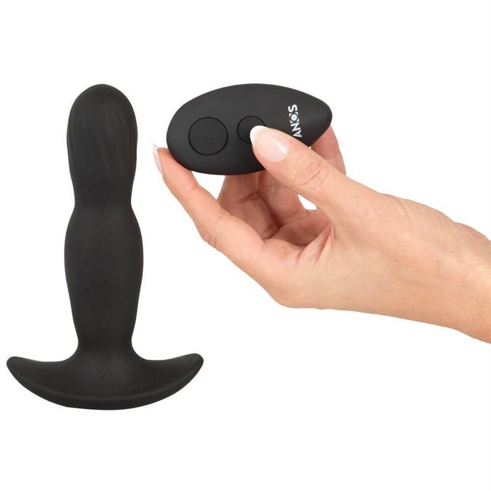 Anos RC Inflatable Anal vibrator plug
