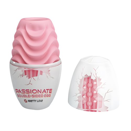 Pretty Love Passionate Rosa Double sided egg