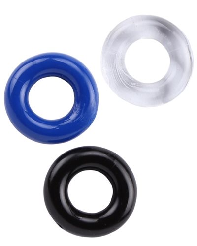 Donut Rings penisring sæt 3stk 