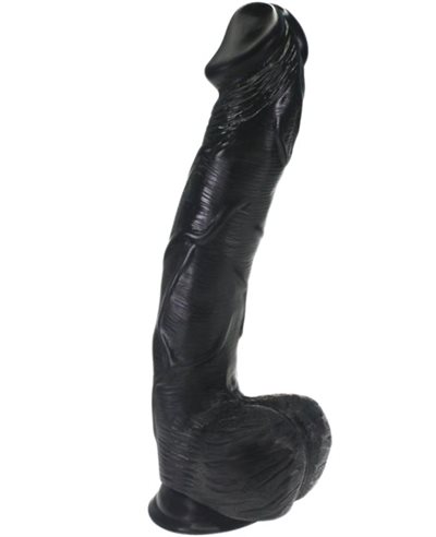 Black Gigant Dildo 36 Cm Lang. 