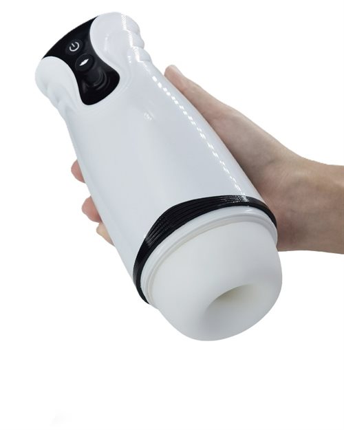 White Stallion Sucking and vibration masturbator Ø48mm