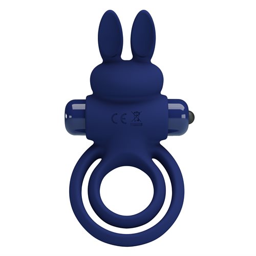 Pretty Love SP Bunny Blue Cock n ball vibro penisring