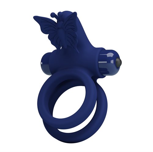 Pretty Love SP Jamele Blue Cock n ball vibro penisring